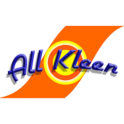 All Kleen logo with sparkling stars.